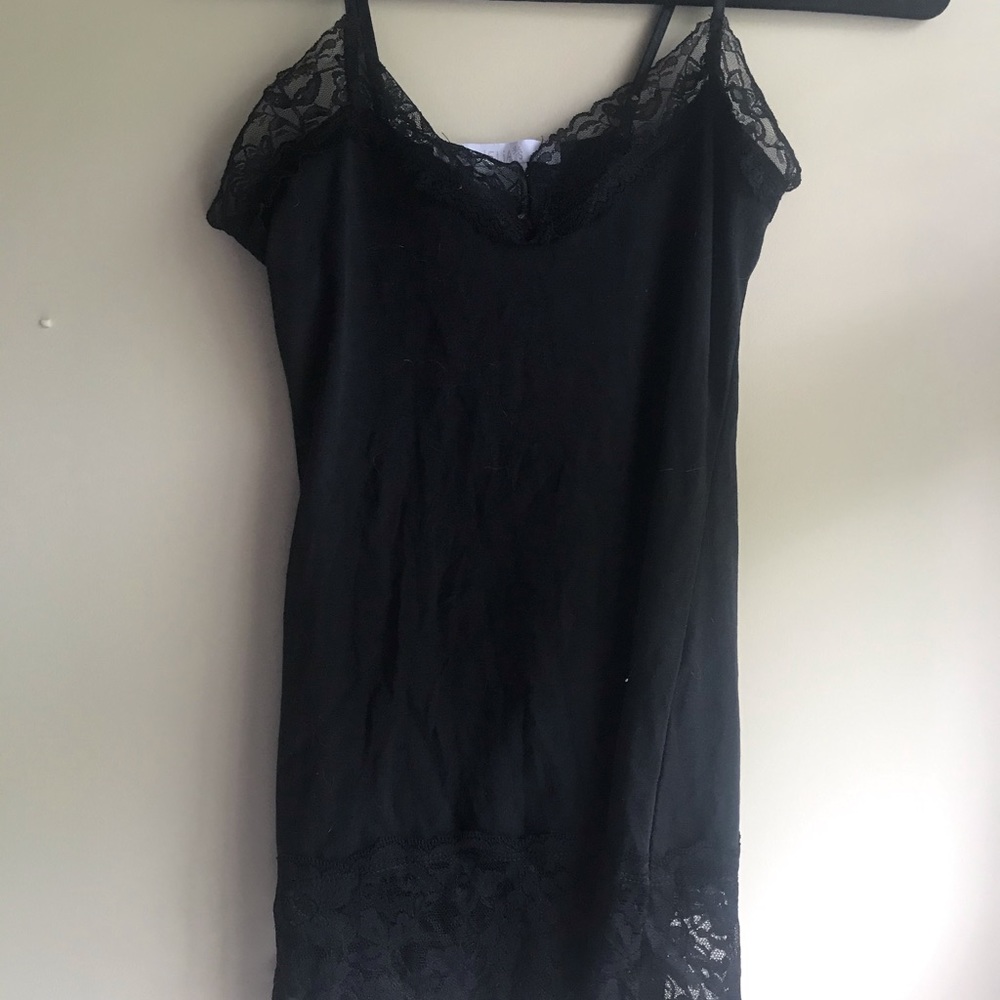 Lace undergarment slip